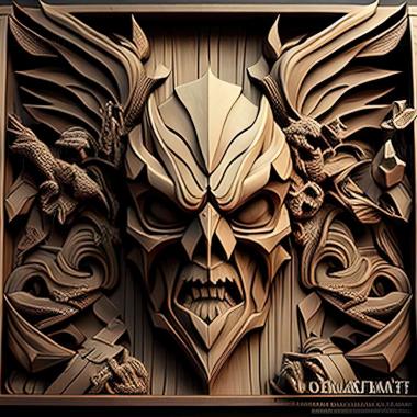 3D модель Гра DarkSiders Wrath of War (STL)